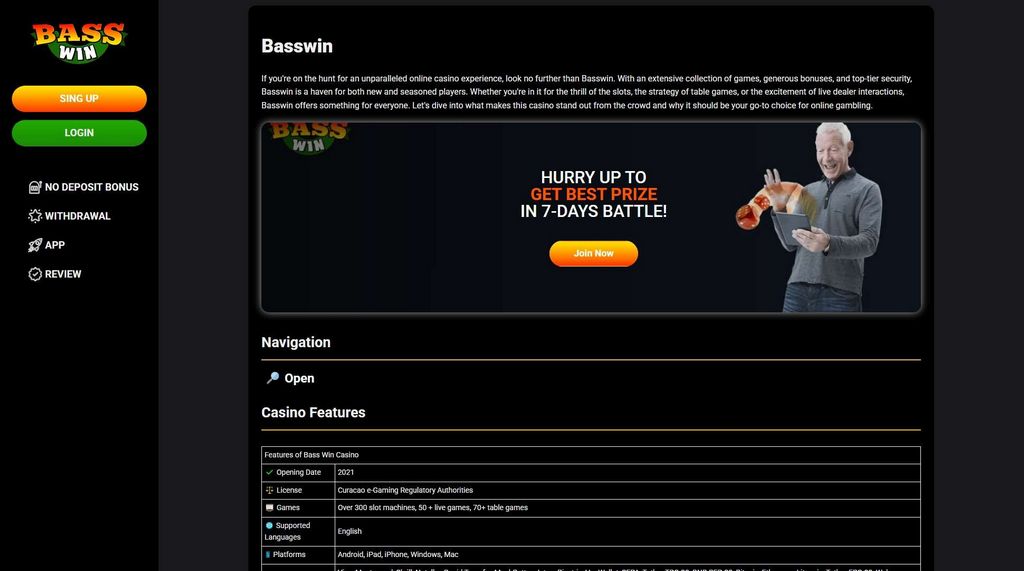 Bass Success Casino Site Testimonial - Expert & Player Rankings (2026 )